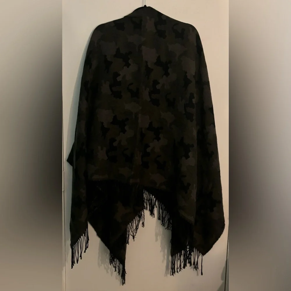 Don't Ask Why Womens OSFM Camo Wrap Made In Italy Earth‎ Tones Acrylic Blend